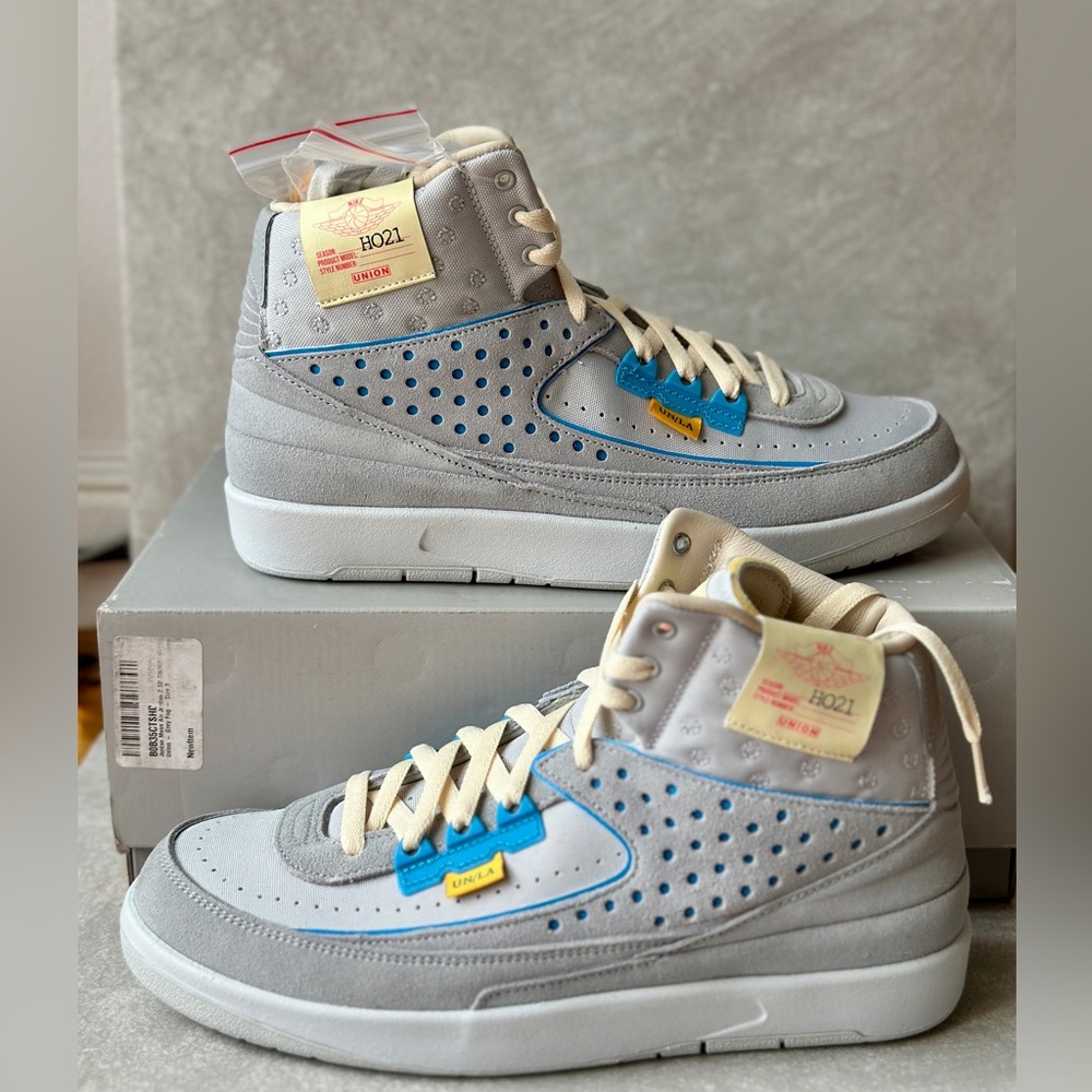 Air Jordan 2 x Union Grey Fog